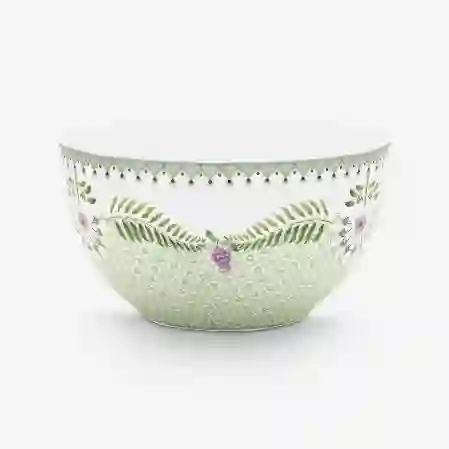 Resim Lily & Lotus Yeşil Kase 15 cm