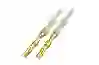 Resim Gold Yeşil 2li Mum 25cm