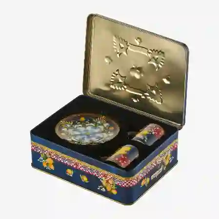 Resim Chiara Alessi Capri Mavi Porselen Kahve Fincan Seti 120 Ml &Chiara Alessi&