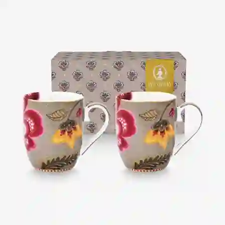 Resim Fantasy Blooming Tales Haki İkili Küçük Mug Seti 145 ml