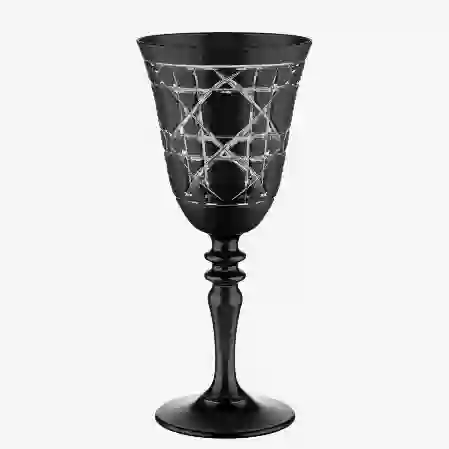 Resim Gloria Collection Siyah Cam Kadeh 270 ml