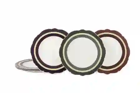 Resim Mikasa Moor Romantic 6lı Pasta Tabağı 21cm