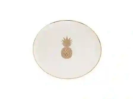 Resim Porland Exotic Desen Düz Tabak 18Cm