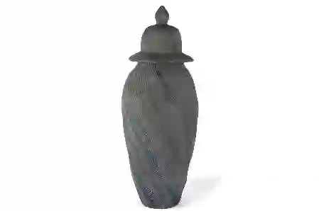 Resim Mikasa Moor Mavi Gri Seramik Küp 56cm