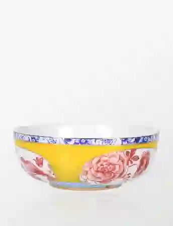 Resim Pip Studio Royal Sarı Çiçek Desenli Kase 17cm