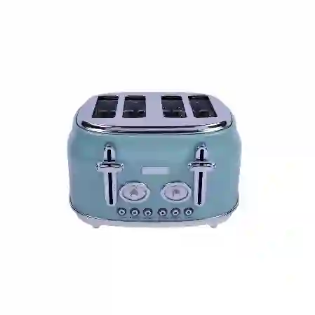 Resim Berghoff Gem Retro Mint Yeşil Dört Dilim Ekmek Kızartma Makinesi