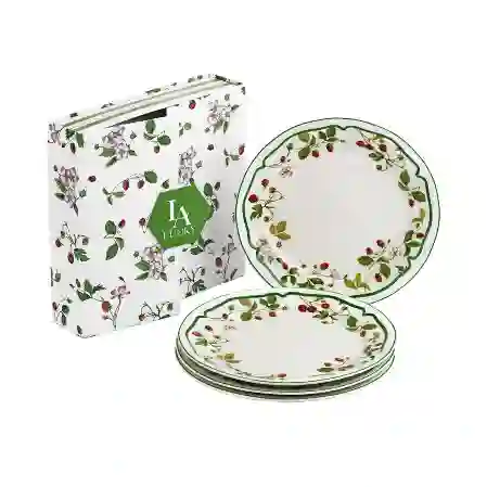 Resim Blassom Bone 26Cm 4Lu Tabak Seti
