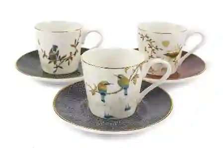 Resim Mikasa Moor Parrot 6'lı Kahve Fincanı Seti