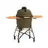 Resim Berghoff Ron Mat Haki Yeşil Büyük Seramik Barbekü ve Fırın 58 cm