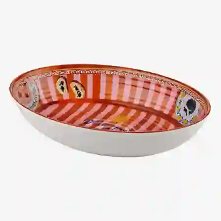 Resim Cote D'Azur Oval Servis Kasesi 33cm