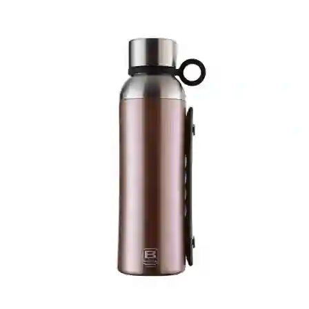 Resim Bugatti Termo Taşıma Kulplu Paslanmaz Çelik Rose Gold Termos 1500Ml