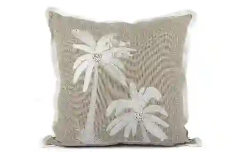 Resim Mikasa Moor Palmiye Bej 55x55 yastık