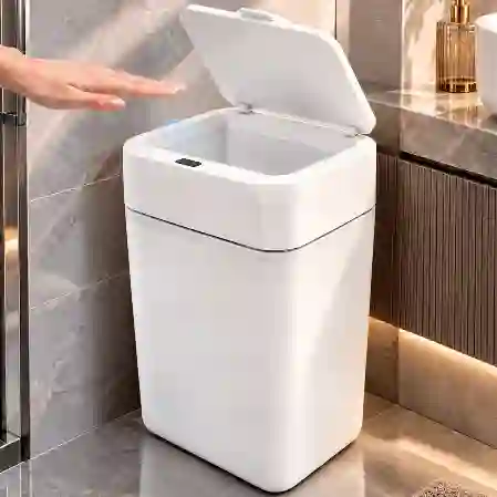 Resim Kosova 03-4147 SENSÖRLÜ ÇÖP KOVASI 22LT(305*240*455)