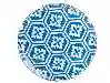 Resim Porland Morocco Desen Mavi Düz Tabak 28Cm 04Ap018765