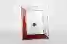 Resim Mikasa Moor Kristal Kırmızı Füme Çerçeve 25X21Cm
