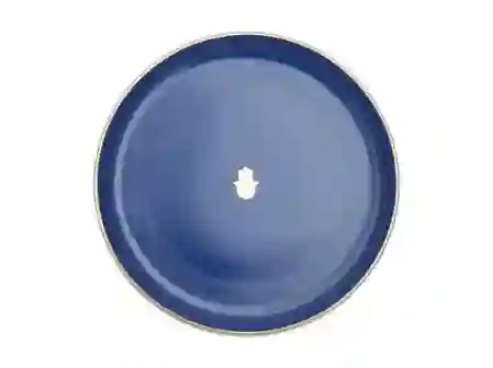 Resim Porland Glamorous Lacivert Düz Tabak 20Cm 04Ap021562