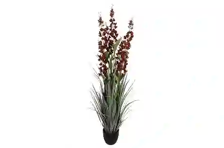 Resim Mikasa Moor Kırmızı Glayöl Yapay Bitki 154Cm