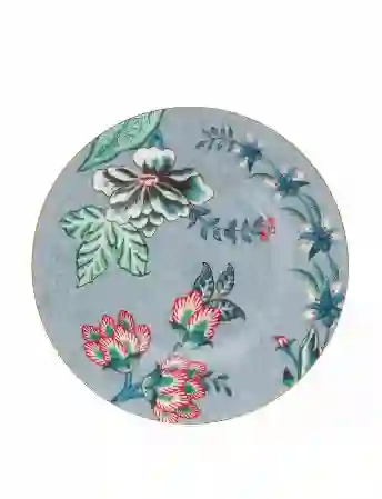 Resim Pip Studio Flower Festival Mavi Petit Four Tabağı 12cm