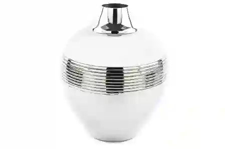 Resim Mikasa Moor Gümüş Vazo 27x33cm