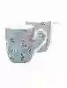 Resim Pip Studio Flower Festival Mavi İkili Küçük Mug Seti 145ml