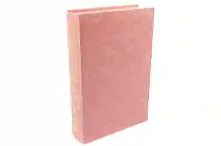 Resim Mikasa Moor Pembe Dekorasyon Kitap Kutu 33x22x7cm