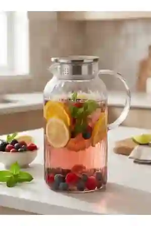 Resim Dal Cam Sürahi 1,8 Litre