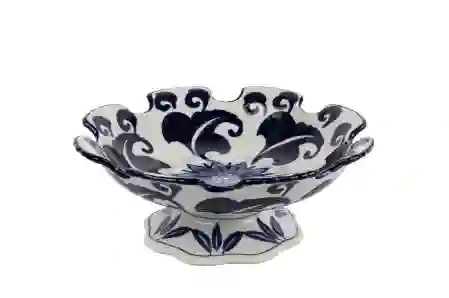 Resim Mikasa Moor Blue Blanc Dek Tabak 31x12cm