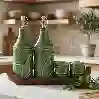 Resim Lefora Porselen Yağdanlık Tuzluk Biberlik Seti