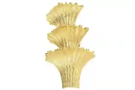 Resim Gold Zambak Aplik 26x18x40cm