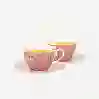 Resim Pip Studio La Majorelle Pembe Porselen Çay Fincan Seti 280ml