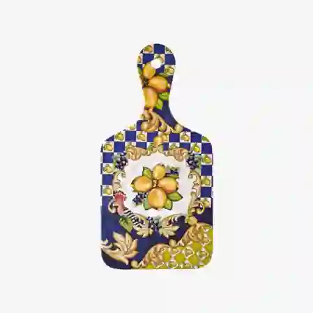 Resim Capri Mavi Limon Buketi Kesme Tahtası 25cm &Chiara Alessi&