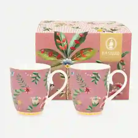 Resim Pip Studio Porselen Kupa Seti 350 Ml La Majorelle Collection