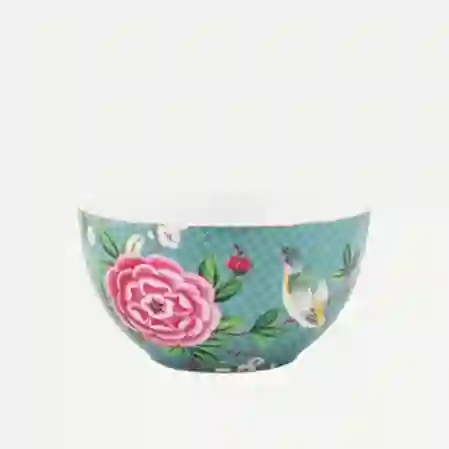 Resim Pip Studio Blushing Birds Mavi Kase 15cm
