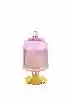 Resim Mikasa Moor Gold Pembe Kapaklı Cam Mum Pink Champagne 8X16Cm