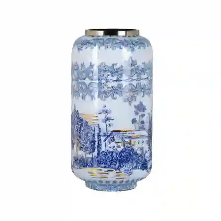 Resim Florance Dekoratif Vazo 30cm