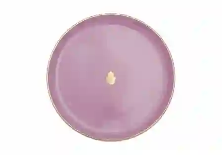 Resim Porland Glamorous Pembe Düz Tabak 24 Cm