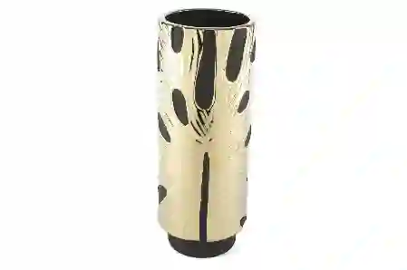 Resim Mikasa Moor Gold Siyah Pors Vazo 12x31cm