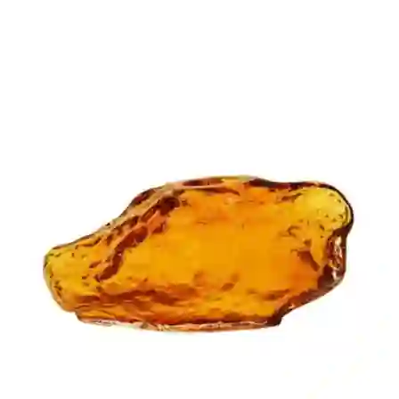 Resim Lucky Art Gri Halkalı Formlu Modern  Cam Vazo 30*30*85