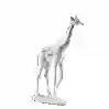 Resim Mikasa Moor Mermerli Beyaz Zürafa Resim Obje 25x10x41cm