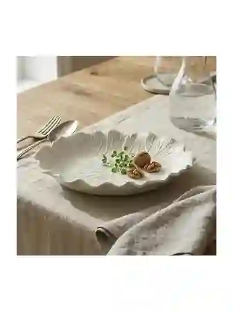 Resim Lefora Porselen Tabak 22Cm