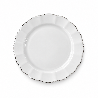 Resim Porland Wavy Pasta Tabağı Platin