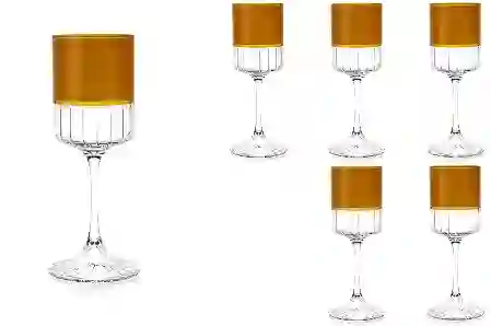 Resim Mikasa Moor Amber 6'lı Kırmızı Şarap Kadehi 365ml