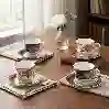 Resim Etro Bone 4Lu Kahve Fincanı Seti 120Cc