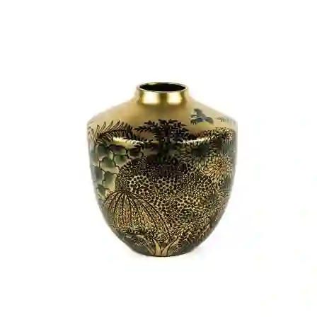 Resim Mikasa Moor Borneo Gold Vazo 27x26cm
