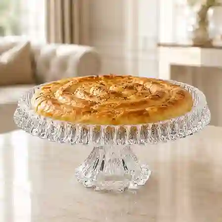 Resim Efegil Florence Crystal 31 Cm Ayaklı Sunumluk 310*310*153 Mm