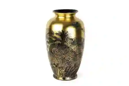 Resim Mikasa Moor Borneo Gold Vazo 20x36cm