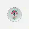 Resim Pip Studio Blushing Birds Beyaz Çay Tabağı 9 Cm