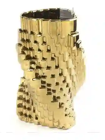 Resim Mikasa Moor Gold Dokulu Porselen Vazo 16x17x34cm