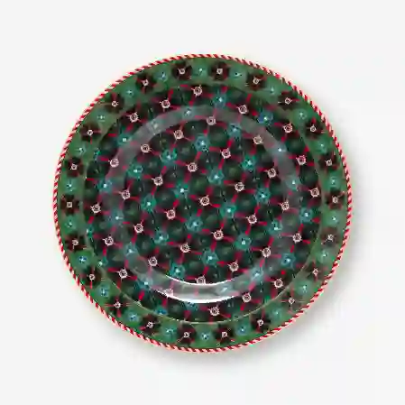 Resim Pip Studio Berry Blues Yeşil Petit Four Tabağı 12 cm