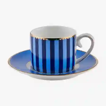 Resim Love Birds Mavi Kahve Fincanı 125 ml.